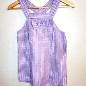Tulle Top Plaid 💜 purple